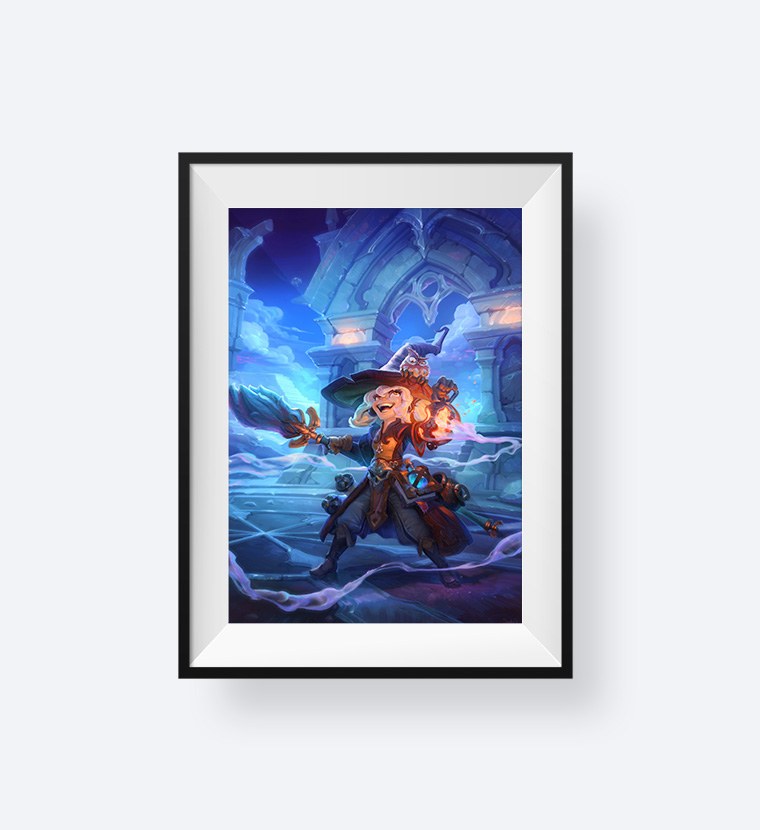 product-magimons-black-framed-print